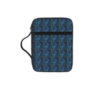 NImongt 3D Magical Dragon Scales Pattern Print Bible Storage Bag for Church Travel Scripture Organizer Ecclesiastical Accessory