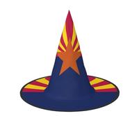 NImongt Arizona State Flag Print Comfort Carnival Party Accessory Cosplay Costume Hat Festive Headwear House Events
