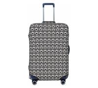 NImongt Black Spider Print Suitcase Cover Universal Elastic Luggage Accessory Holiday Beach Business Travel