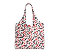 NImongt Chess Pattern Print Unisex Oversized Canvas Tote Bag Reusable Lightweight Shoulder Handbag Shopping