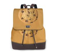 NImongt Chocolate Cookie Print Women Backpack Lightweight Versatile Bag Fashion Daily Casual Rucksack Travel Work