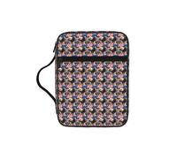 NImongt Eagle with USA Flag Print Bible Storage Bag for Church Travel Scripture Organizer Ecclesiastical Accessory