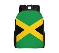 NImongt Flag Of Jamaica Print Unisex Double Shoulder Backpack Lightweight Travel Rucksack Business Weekend Work