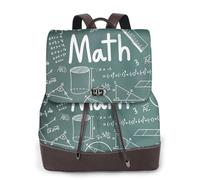 NImongt Formulas Shapes Theory Math Lesson Word Print Women Backpack Lightweight Versatile Bag Fashion Daily Casual Rucksack Travel Work