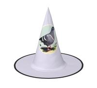 NImongt Grey Pigeon Print Print Comfort Carnival Party Accessory Cosplay Costume Hat Festive Headwear House Events