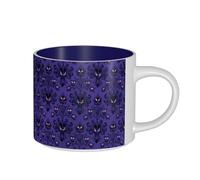 NImongt Haunted Mansion Print Adults Large Capacity Ceramic Mugs Home Camping Gifting Outdoor Kitchen Wedding