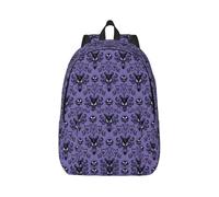 NImongt Haunted Mansion Print Unisex Lightweight Backpack Double Shoulder Bag For Work Travel Outdoor Sports