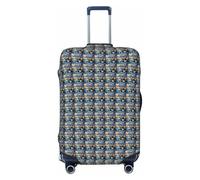 NImongt Lighthouse Diamond Paint Print Suitcase Cover Universal Elastic Luggage Accessory Holiday Beach Business Travel