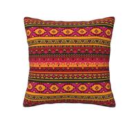 NImongt Mexican Folk Art Boho Print Practical Throw Pillow Covers Decor All-Season Square Pillowcases Bed Living Room