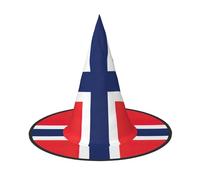 NImongt Norwegian Flag Print Comfort Carnival Party Accessory Cosplay Costume Hat Festive Headwear House Events