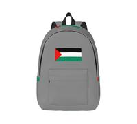 NImongt Palestine Flag Print Unisex Lightweight Backpack Double Shoulder Bag For Work Travel Outdoor Sports