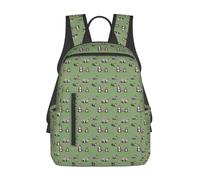NImongt Red Squirrel Print Lightweight Versatility Backpack Travel Men Women Casual Bag Daypack Daily Hiking