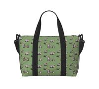 NImongt Red Squirrel Print Versatile Hand Travel Bag Lightweight Tote Weekend Beach Getaways Gym Commutes
