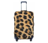 NImongt Rough Leopard Print Print Suitcase Cover Universal Elastic Luggage Accessory Holiday Beach Business Travel