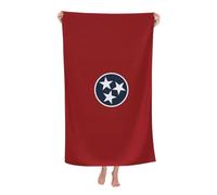 NImongt Tennessee state flag Print Summer Needs Oversized Adult Beach Towel 32 x 52 in Soft Quick Dry Lightweight