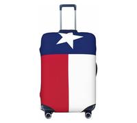 NImongt Texas State Flag Print Suitcase Cover Universal Elastic Luggage Accessory Holiday Beach Business Travel