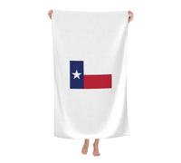 NImongt Texas State Flag Print Summer Needs Oversized Adult Beach Towel 32 x 52 in Soft Quick Dry Lightweight