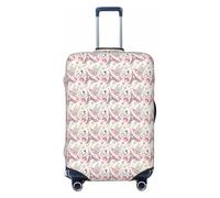 NImongt The Paris Tower and A Bicycle Print Suitcase Cover Universal Elastic Luggage Accessory Holiday Beach Business Travel