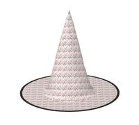 NImongt The Paris Tower And A Bicycle Print Unisex Halloween Witch Hat For Teens Parties Carnivals And Cosplay Costume Cap