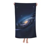 NImongt Universe Milky Way Galaxy Print Summer Needs Oversized Adult Beach Towel 32 x 52 in Soft Quick Dry Lightweight