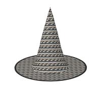 NImongt World War 2 Aircraft Airplane 2-Standard-Scale-2_00x Print Unisex Halloween Witch Hat For Teens Parties Carnivals And Cosplay Costume Cap