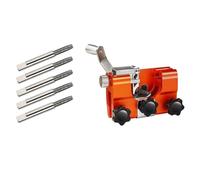 Nimooro Portable Chainsaw Chain Sharpening Kit Chainsaw Sharpener Jig with 5 Sharpen Rods for Chain and Electric Saws