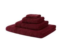 NIMORA 4 Piece Egyptian Cotton Towel Bale Set - Ultra Soft 500 GSM - Face Towels, Hand Towels & Bath Sheet - Super Absorbent, Durable & Quick Dry Bathroom Towels (Wine, 2HT)