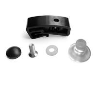 NIMOVA 1 Set Bonnet Wind Bug Stone Deflector Protector Assembly Plastic Clips Set Fitting Kit Repair Kit Compatible with All Vehicles | Universal Fit | Black Plastic - Front Center