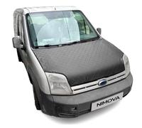 NIMOVA Front Diamond Effect Black Full Bonnet Bra Cover Protector Guard For Ford Transit Connect 2002-2013 Models