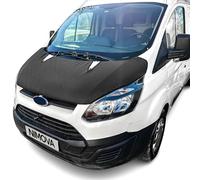 NIMOVA Front Diamond Effect Black Full Bonnet Bra Cover Protector Guard For Ford Transit Custom Tourneo Custom 2012-2018 Models
