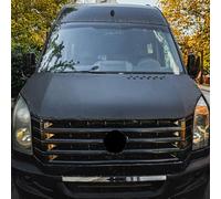 NIMOVA Front Full Plain Black Bonnet Hood Bra Cover Protector Guard For Volkswagen Vw Crafter 2006-2016