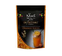 Nim's Extra Large Dried Orange Slices | 50 XL Whole Slices (175g) | 100% Natural Air Dried in Kent | Cocktail Garnish for Gin, Mulled Wine, Cakes, Tea & Christmas Wreaths | No Added Sugar, Vegan