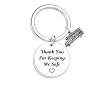 Nimteve Bus Driver Gifts for Men Women Appreciation Keyring for School Bus Driver Thank You Bus Drivers Gift Graduation Retirement Gifts for School Bus Driver (bus driver gifts-2)