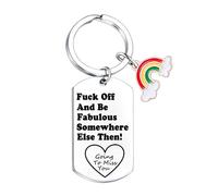 Nimteve Funny Coworker Gifts Going Away Leaving Gifts Keychain for Coworker Boss Employee Volunteer Social Worker Retirement Gifts for Colleague Farewell Gifts for Coworkers
