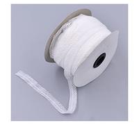 NIMUDU Interfacing For Sewing Iron On 100Meters White Black Color Non-woven Fabric Fusible Single Sided Adhesive Tape Interlining Cloth Diy Sewing Accessories (Color : White)