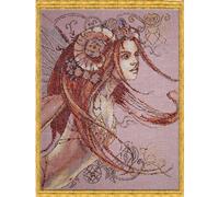 Nimue counted cross stitch kit "Aries", 130K, 17,5x23cm, DIY