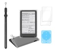 Nimuw Clear Magnetic Protective Case for XTEINK X4 E-Book Reader, Ultra-Thin Lightweight Durable Cover with Strong Magnetic Hold, Includes 2 Pack Anti-Scratch Ultra Clear Screen Protector Film