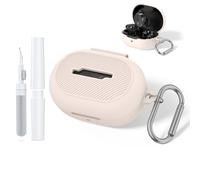Nimuw for Bose New QuietComfort Earbuds (2024) Silicone Case Cover, Beige