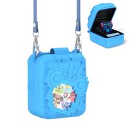 Nimuw Soft Silicone Case for Bitzee Disney Interactive Toy Digital Pet, Shockproof and Protective Carrying Case for Bitzee Disney Virtual Electronic Pets with Lanyard (Blue)