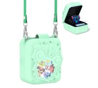Nimuw Soft Silicone Case for Bitzee Disney Interactive Toy Digital Pet, Shockproof and Protective Carrying Case for Bitzee Disney Virtual Electronic Pets with Lanyard (Mint Green)