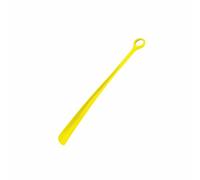 NIMVONA Shoe Horn Extra Long Handled Plastic Shoe Horn With Comfort And Easy Grip For Taking Boots On And Off Perfect Lazy Shoe Helper Suitable For Elderly Men Women Kids Assorted Color(1pc) (Yellow)