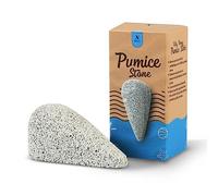 NIMXY Pumice Stone for Feet and Hands 1 Pc - Feet Hard Skin Remover - Foot Scrubber for Dead Skin Removal - Natural Foot File and Callus Remover for Skin Exfoliation (Grey)