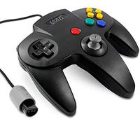 NIN Nintendo 64 / N64 Controller schwarz / black EAXUS