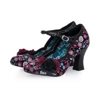 Nina (Black Floral) Black Floral UK4