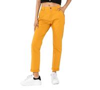 Nina Carter J250 Women's Chino Trousers Comfortable Medium Waist Slim Fit Stretch Cotton Trousers - Stylish Everyday Leisure Trousers