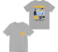 Nina Chuba Merch Deutschland Schweiz Tour 2025 T-Shirt Men Women Short Sleeve Graphic Tee (Grey,S)