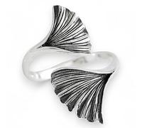 NINA DESIGNS Sterling Silver Rings - Sterling Silver Adjustable Ring, Jewelry for Women, Recycled Silver, Gift for Women Rings Women, No Gemstone