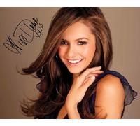 Nina Dobrev Autograph Signed A4 Photo Print