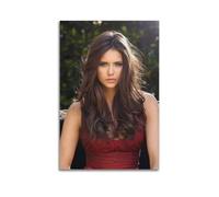 Nina Dobrev Canvas Posters Aesthetic Wall Art Decorative Painting Poster Decor Vintage Canvas for Living Room Bed Room 20x30inch(50x75cm) Unframe-style