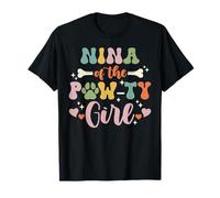 Nina Of The Pawty Girl Dog Grandma Family Matching T-Shirt